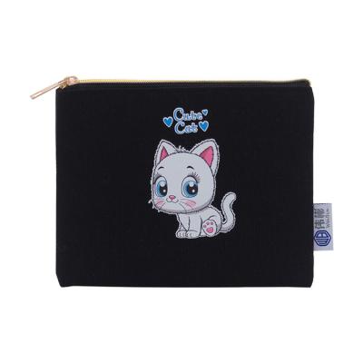 China Custom high quality customizable school cross journal travel cartoon kawaii kids boys girls promotional cosmetic bag for sale