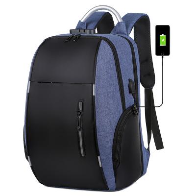 China With USB Custom 2022 15.6 Inch Unisex Outdoor Leisure Waterproof USB Theft Backpack Men Laptop Backpack Backpacks Bags Anti for sale