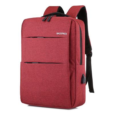 China With USB with usb ladies zipper casual laptop backpacks for students 15.6 teen girls fashionable waterproof durable sports backpack bag for sale