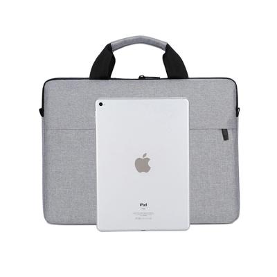 China Multifunctional Polyester Wholesale Canvas Laptop Bags Portable Cheap Unisex Oxford Women's 14 Inch 15.6 Inch Computer Laptop Bag For Women for sale