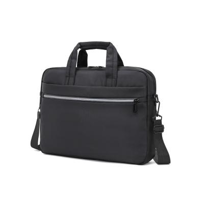 China Custom Polyester 15.6 Inch Polyester Black Nylon Girls Shoulder Computer Bag Macbook Messenger Man Woman Laptop Bags For Office Men for sale