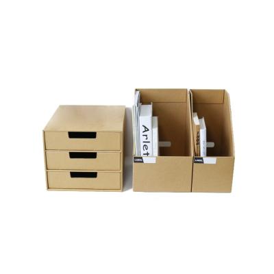 China Office Items Customized Office Organizer Desktop Storage Multi-Function Paper Storage Sets for sale