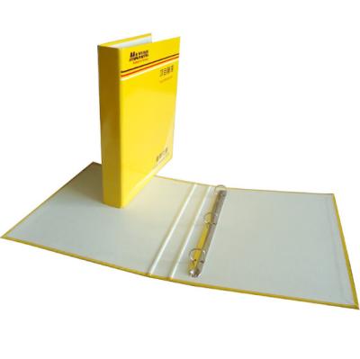 China Custom paper office ring binder a4 a5 size D shape ring binder for sale