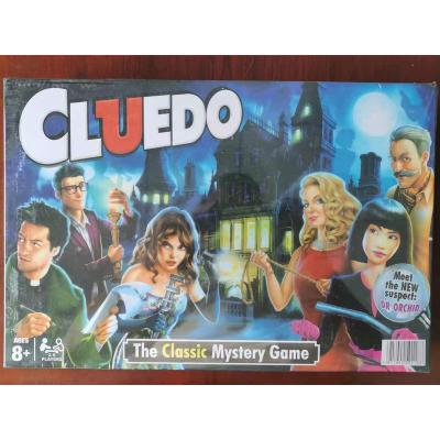 China Custom Printing Baby Action Ability Wholesale Game Amusement Cluedo Party Classic Board Game Set 2-6 Players for sale