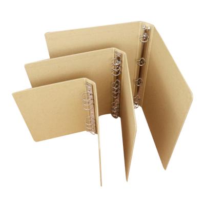 China A4 A5 Hard Folder 2 3 4 6 9 Ring Binder Custom Eco - Friendly Eco - Friendly Paperboard Packaging for sale