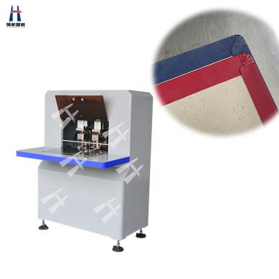 China LINHANG LH-415R printing shops cover rounding machine, notebook cover corner round-in machine for sale