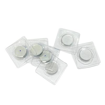 China Hidden Magnetics Sew On Box Magnet Strong Magnetic Snap PVC Closures Fastener Snaps Buttons For Box for sale