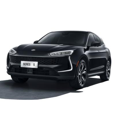 China Black Electric Hybrid SUV Integrated Body Structure DFSK Seres 5 EVR New Energy All Electric Suv for sale