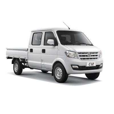 China E-merk Certificering Diesel Kei Truck 55L Automotive DFSK C32 Double Cabin Mini Truck Te koop