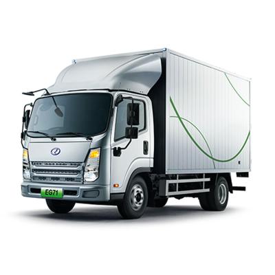 China 2024 RuiChi Box Cargo Trucks 88.02kWh EG71 Electric Light Duty Truck for sale