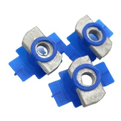 Chine Handan Photovoltaic Accessories Channel Strut Nut with Plastic Wing à vendre