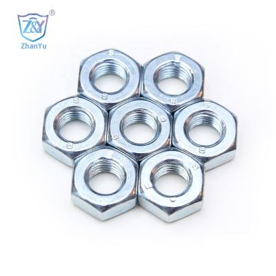 Κίνα DIN934 Hexagon Bolt Blue Zinc plated Carbon/Stainless Steel/Brass SS304 316 Flange Nuts M3-M100; 1/4-4