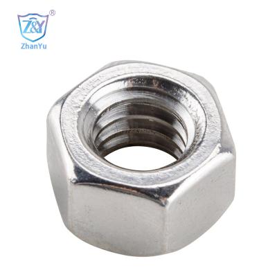 China Home Improvement Hexagonal nut DIN 934 Nuts Hex Nuts 8.8 Steel Nickle Plated Building & Hardware Te koop