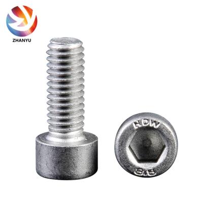 China high quality made in China din912 hex socket head bolt stainless steel with knurling head à venda