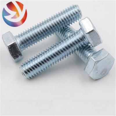 China Tornillos Factory in Handan DIN933/DIN931 Hex Bolt Galcanized Te koop