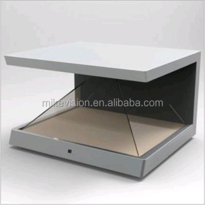 China Full HD Electric Showcase Hologram Pyramid 3D Holographic Show 3d Display for sale