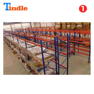 China Corrosion Protection Heavy Duty Pallet Racking System Steel Warehouse Storage Pallet Rack for sale