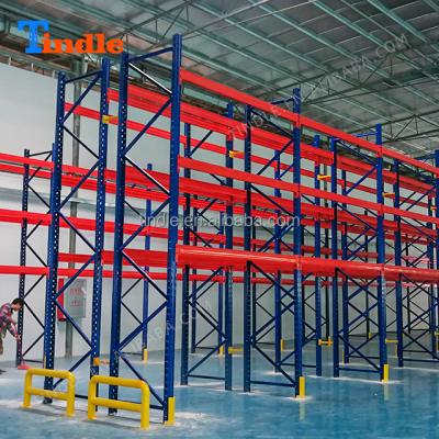 China Corrosion Protection Pallet Stacking Rack Pallet Rack Warehouse Pallet Racking Stacker Storage System for sale