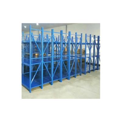 China Suitable for outdoor metal shelving racks lightweight shoe warehouse storage shelf manufacturer for sale