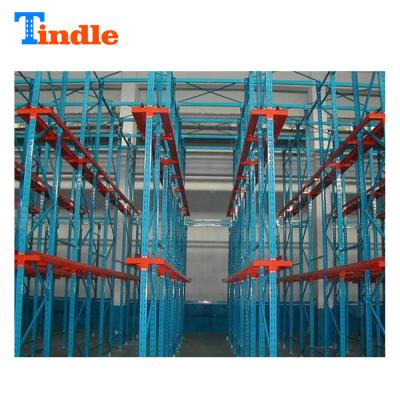 China Corrosion Protection Metal Storage Selective Drive-In Through Pallet Rack For Warehouse for sale