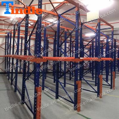 China Corrosion Protection Storage Rack Drive-In Drive Through Pallet Rack For Warehouse Shelves for sale