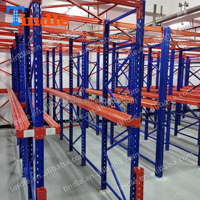 China Corrosion Protection Steel Drive In Rack Storage Pallet Stacking Rack Warehouse FILO Racking for sale