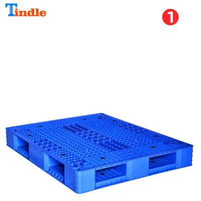 China Corrosion Protection 3 Tons Heavy Storage Moving PP Export Plastic Euro Pallet for sale