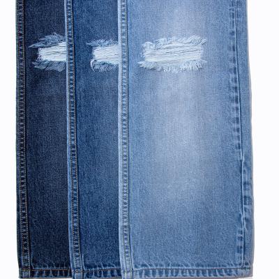 China No Stretch Cotton Denim Fabric Sheer Medium Weight Sustainable For Skirts for sale