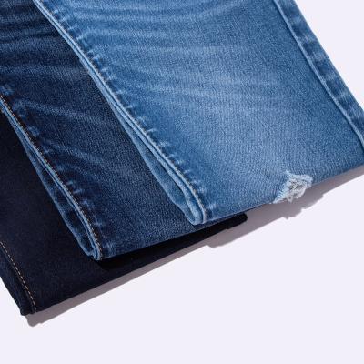 Chine Soft Feel  Indigo Denim Fabric 3/1 Right Turn Weave Width Is 54/55 Medium Weight à vendre