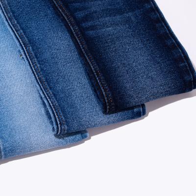 Китай 68% Cotton Indigo Denim Fabric 28% Polyester 3% Viscose 1% Spandex Twill Jeans Fabric продается