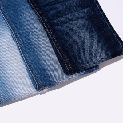 중국 Wholesale China Indigo yard dyed 63% cotton denim fabric 판매용