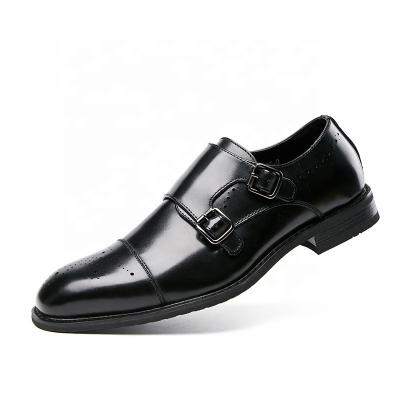 China Wholesale Fashionable Genuine Good Quality Elegant Formal Wedding Party Leisure Waterproof Professional Men Leather Shoes for sale