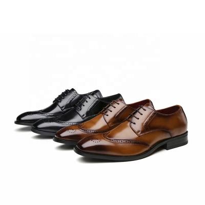 China New Arrival Professional Good Quality Genuine Handmade Waterproof Classic Leather Men's Shoes Handmade Manufacturers for sale