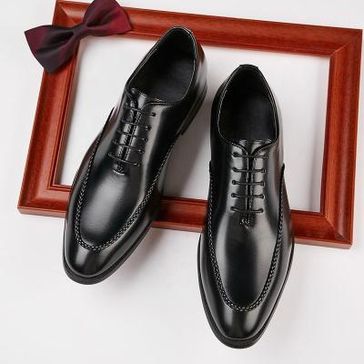 China Waterproof Popular Leather Shoes Genuine Color Men's Party Hot-selling Professional Fashion In China Wholesale for sale