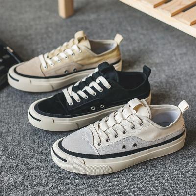 China Fashion Trend White Amazon Canvas Shoes New Arrival Spring Summer Men Fashion Casual Hot Sale Walking Top Selling Breathable Wholesale for sale