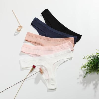 China Low price women's sexy panties cotton thong cotton panties young girl's panties antibacterial sexy japanese white cheap underwear for sale