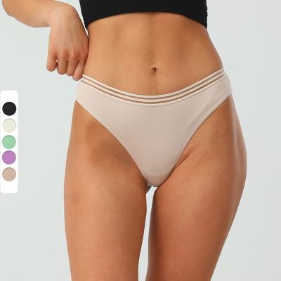 China Breathable women's panties quick-drying underwear women's sexy underwear ladies luxury marathon antibacterial woman thong panties for sale