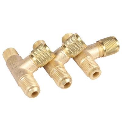 China Commercial Fluoride Refrigerant Tool Valve Exhaust Aalve Exhaust Aalve Auto Air Conditioning Parts for sale