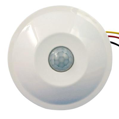 China 3 line round ceiling pir sensor body motion induction switch automatic delay energy saving switch JL-016 for sale