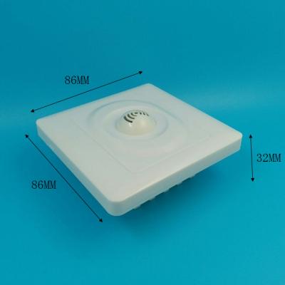 China AC90-260V Adjust Sensitivity Time Light Control ABS 86mm Sound Energy Saving Line And Controlled By Switch Panel Two White Light JL-336 for sale