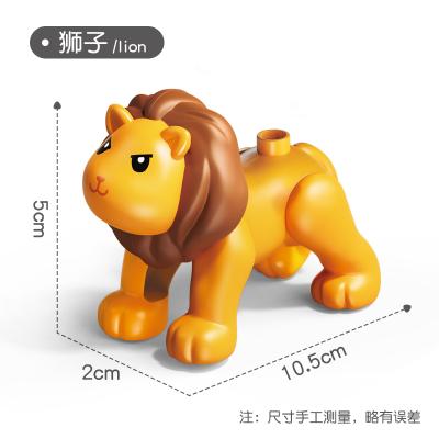 China Building Toy Feelo Hot Sell Big Size Figure Toy 2021 Animal Children Kids Learning Toy Lepini Building Block Compatible Legoi Toy for sale