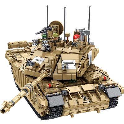 China Building Toy Hot sell Panlos army main battle military building block tank collection kids and adult new item for kids legoi for sale