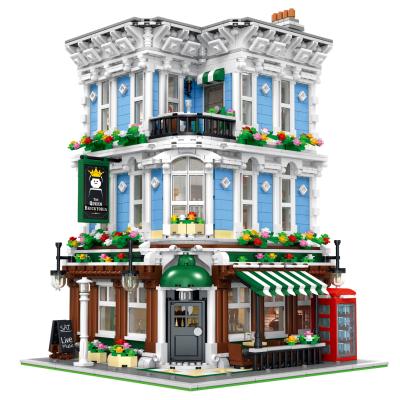 China Building Toy Urge 10197 building block queen bricktoria Lepini architecture toy 2021 children lepinn street view building DIY Legoi brick for sale