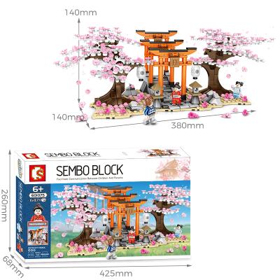 China Construction Toy Sembo 601075 2020 new products enlighten building block plastic toys for christmas gift for kids legoi for sale