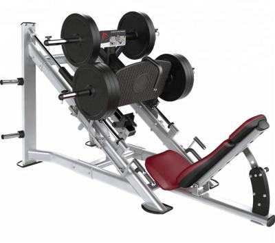 China ASJ Fitness Gym Commercial Equipment Load Fitness Center Life Fitness Plate Linear Leg Press for sale