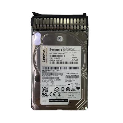 China 3650M5 X3850X6 New Retail HDD 00NA496 00NA497 00NA500 2T 2.5 SAS 7.2K Hard Drive For Lenovo for sale