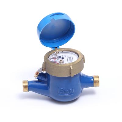 China R160 15MM wifi multi jet rotating dry water meter with AMR R160 wifi water meter for sale