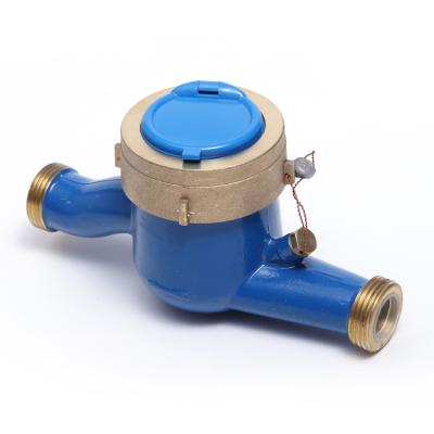 China Class C R160 Dial Multi Dry Jet Water Meter Flow Meters Dry Multi Jet Water Meter for sale