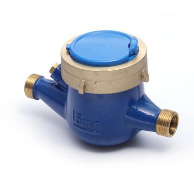 China Large Volume 32mm Brass Water Meter for sale