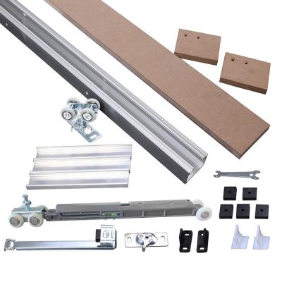 China China Manufacturer Professional Modern Luxury Pivot Hidden Barn Door Kit Hardware Kit for Window and Door for sale